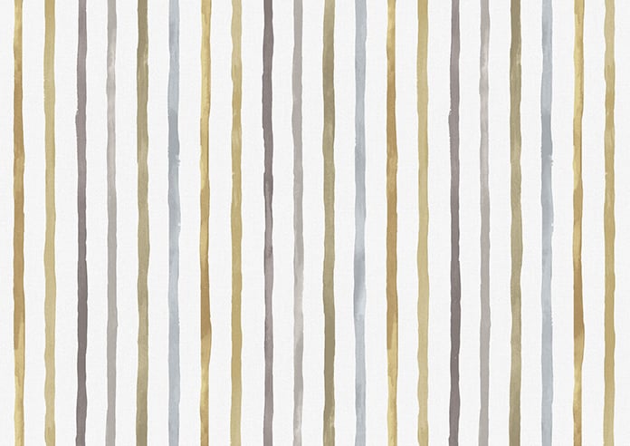 Vintage Stripe, Gold Coast - Motorised Roman Blind - Image 7